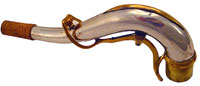 Silver Crook with overslung key