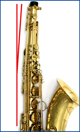 Selmer mark 6 with bent main stack - Before