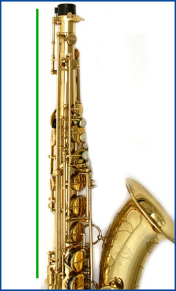 Selmer mark 6 fully straightened - After