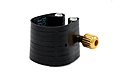 Rovner 1RL Alto Saxophone Ligature and Cap -  Dark : Image 2