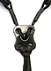 MySmoothMoose Sax Sling - Black Elk Leather : Image 3
