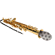 BG A33 Eb Clarinet or Soprano Sax Swab - Microfibre : Image 3