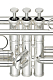Yamaha YTR-8335S 04 Xeno - Reverse Lead Pipe Bb Trumpet : Image 4