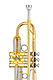 Yamaha YTR-8335RG 04 Xeno - Reverse Lead Pipe Bb Trumpet : Image 2
