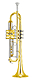 Yamaha YTR-8335R 04 Xeno - Reverse Lead Pipe Bb Trumpet : Image 1