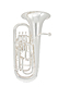 Yamaha YEP-642SII Neo Silver Plated - Euphonium : Image 2