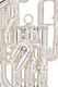 Yamaha YEP-642SII Neo Silver Plated - Euphonium : Image 5