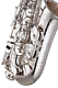 Yamaha YAS-875EXS - Silver Plated Alto Sax : Image 4