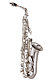 Yamaha YAS-82Z - Silver Plated Alto Sax : Image 1
