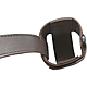 BG Bassoon Seat Strap B06 - Black Leather - Cap : Image 3