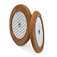 Saxophone Pad - Flat Metal Resonator - GSM : Image 3