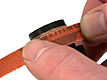 Abrasive Tape / Emery Cloth - 220 Grit 1m x 25mm Strip : Image 2