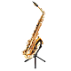 K&M Jazz Alto Saxophone Stand - 14330 - with velour bag : Image 3