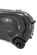 Winter Baritone Sax Case with wheels - Carbon Finish : Image 2
