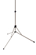 K&M 10100 - 3 Section Lightweight - Nickel Coloured Music Stand : Image 3