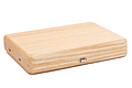 Wooden Oboe Reed Case 12 Reed Capacity - Natural : Image 2