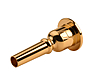 Denis Wick Heritage Cornet Mouthpiece - Gold Plated : Image 4