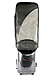 BAM Hightech Bass Clarinet Case to Low C with Double Clarinet Case 3126XLC - Black Carbon : Image 5