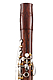 Backun Lumiere - Cocobolo with Silver Keys & Gold Posts - Bb Clarinet : Image 3