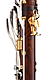 Backun Lumiere - Cocobolo with Silver Keys & Gold Posts - Bb Clarinet : Image 8