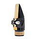 Vandoren Optimum Bass Clarinet Ligature & Cap LC04BP - Black Finish : Image 2