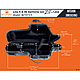Protec BLT311CT - Baritone Sax Case - Low A or Bb - Contoured Zip Case with wheels - Black : Image 6