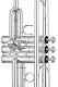 Yamaha YTR-8335LAS02 Xeno Custom - Bb Trumpet : Image 2