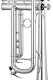 Yamaha YTR-8335LAS02 Xeno Custom - Bb Trumpet : Image 3