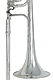 King 3BF Concert - Silver Plated Bb/F Tenor Trombone (526676) : Image 3