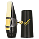 Vandoren Carbon Alto Saxophone Ligature and Cap - Gold Hardware LC87GOP : Image 2
