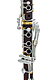 Backun Protege with Eb Lever - Cocobolo with Gold Posts & Silver Keys : Image 3