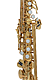 Wood Stone - Gold Lacquered - Soprano Sax : Image 3