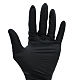 Unigloves Select Black Latex Gloves : Image 2