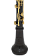 Backun MoBa - Cocobolo Wood with Gold Plated Keys - A Clarinet (MB-782) : Image 4