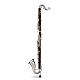 Backun Q Series Bass Clarinet to Low C - Cocobolo with Silver Plated Keys & Gold Posts : Image 5