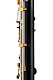 Backun Lumi&egrave;re  - Grenadilla - Gold Posts and Silver Keys - Basset A Clarinet : Image 8