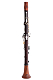 Backun Q Series - Cocobolo with Silver Plated Keys & Gold Posts - Bb Clarinet : Image 4