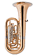 Miraphone 383 Starlight - Eb Rotary Tuba (9099738) : Image 2