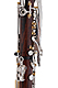 Backun MoBa - Cocobolo with Silver keys and Gold posts - Bb Clarinet - Ex Demo : Image 7
