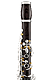 Backun Essence - Grenadilla with Silver Plated Keys & Gold Posts - Bb Clarinet : Image 3