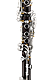 Backun Essence - Grenadilla with Silver Plated Keys & Gold Posts - Bb Clarinet : Image 4