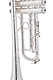 Bach Stradivarius LR190S43B Silver Plate - Bb Trumpet (785863) : Image 3