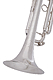 Bach Stradivarius LR190S43B Silver Plate - Bb Trumpet (785863) : Image 5