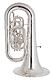 Yamaha Maestro 632S - 4v Eb Tuba (377740) : Image 2