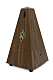 Wittner Metronome - Plastic Pyramid - Walnut Finish : Image 2