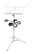 Hercules Mute Holder HA100 - Attaches to Stand : Image 2