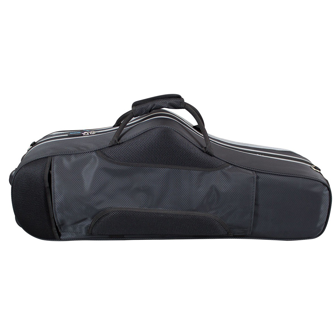 Champion Shaped Tenor Saxophone Case Black