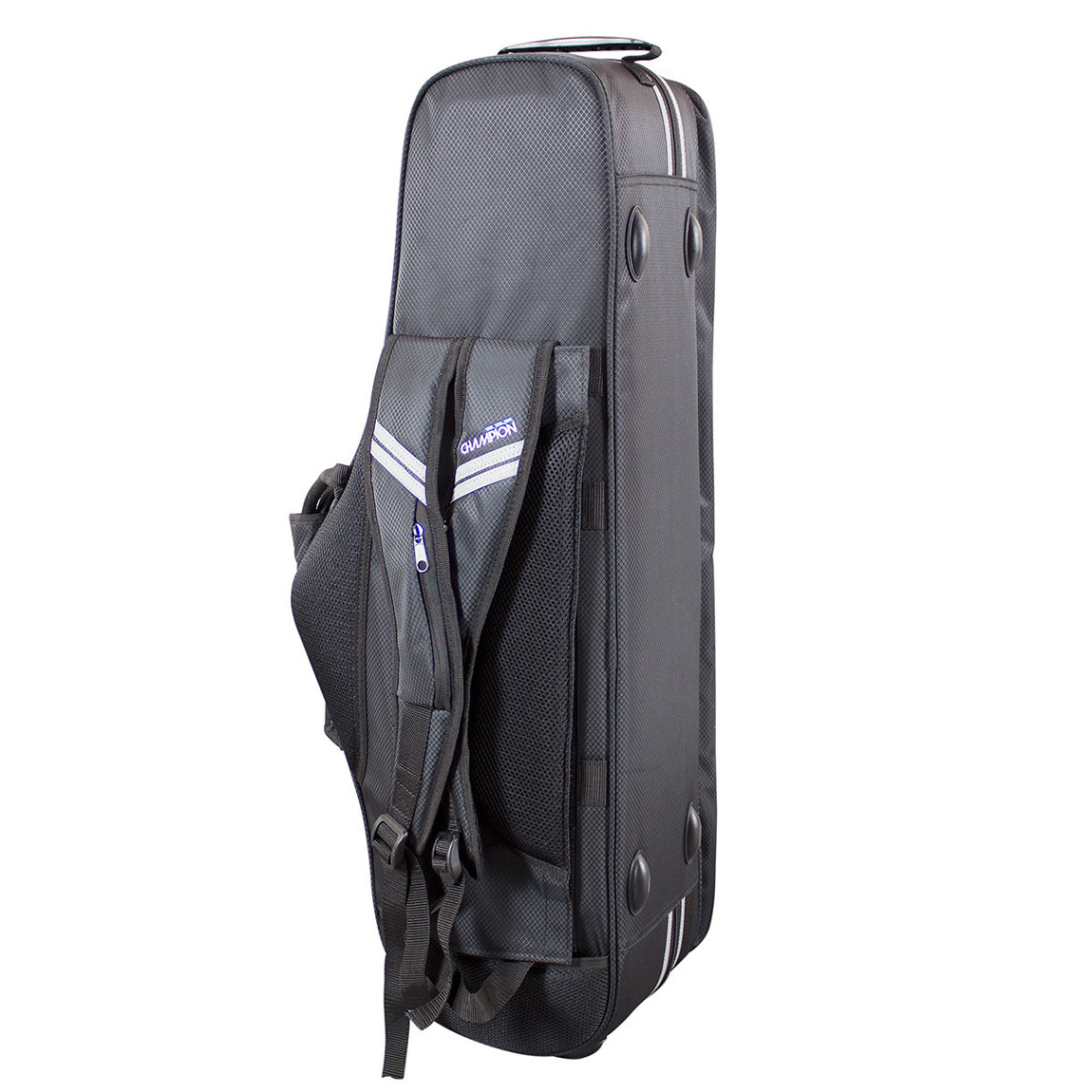 Champion Shaped Tenor Saxophone Case Black