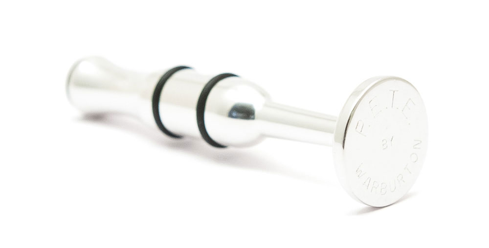 Warburton P.E.T.E Brass Player Embouchure Trainer Silver Plated