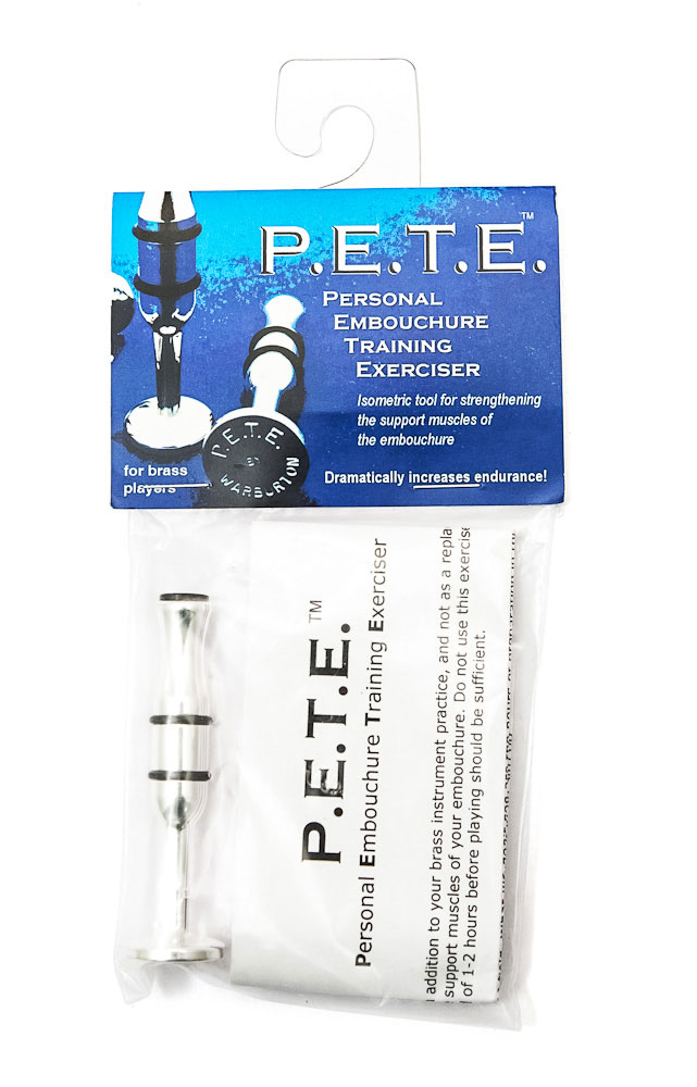 Warburton P.E.T.E Brass Player Embouchure Trainer Silver Plated